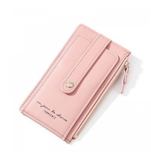 Small Zip Purse With Card Holder Small Zip Purse With Card Holder